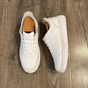 Sleek White Women's Sneakers